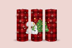 Bundle 6 Christmas Skinny Tumbler Sublimation Wrap SVG Product Image 10