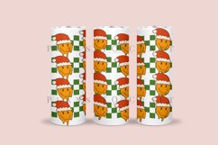 Bundle 6 Christmas Skinny Tumbler Sublimation Wrap SVG Product Image 4