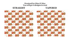 Bundle 6 Christmas Skinny Tumbler Sublimation Wrap SVG Product Image 7