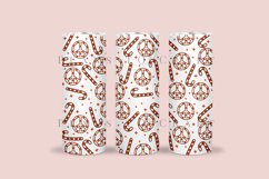 Bundle 6 Christmas Skinny Tumbler Sublimation Wrap SVG Product Image 12