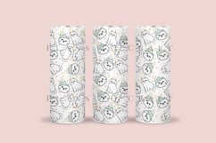 Bundle 6 Christmas Skinny Tumbler Sublimation Wrap SVG Product Image 2