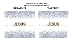 Bundle 6 Christmas Skinny Tumbler Sublimation Wrap SVG Product Image 9