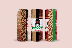 Bundle 6 Christmas Skinny Tumbler Sublimation Wrap SVG Product Image 12