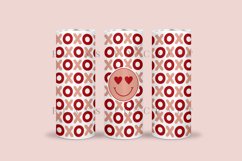 Bundle 6 Valentine Skinny Tumbler Sublimation Wrap SVG Product Image 12