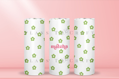 Bundle 6 Matcha Skinny Tumbler Sublimation Wrap SVG Product Image 7