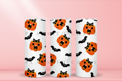 Bundle 6 Halloween Skinny Tumbler Sublimation Wrap SVG Product Image 9