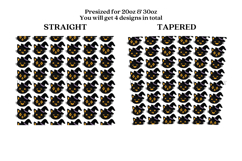 Bundle 6 Halloween Skinny Tumbler Sublimation Wrap SVG Product Image 14