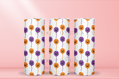 Bundle 6 Halloween Skinny Tumbler Sublimation Wrap SVG Product Image 6
