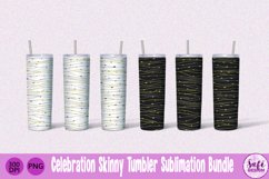 Celebration Skinny Tumblers Sublimation Bundle Product Image 2