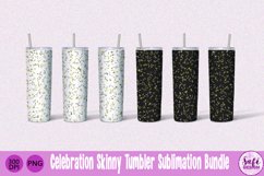 Celebration Skinny Tumblers Sublimation Bundle Product Image 5