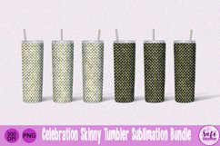 Celebration Skinny Tumblers Sublimation Bundle Product Image 11