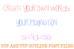 Skool Handwriting Font Written Children's Lettering ABC OTF Product Image 3