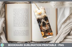 GorgeousSkull Flowers 01 Bookmark design.