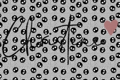 Seamless Skull Lace Pattern | Halloween PNG Product Image 4