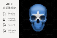 Somalian flag skull Product Image 1