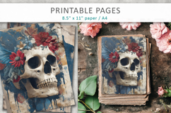 grunge skull papers Product Image 3