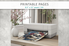 grunge skull papers Product Image 6