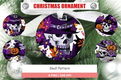 Christmas Ornaments Skull Pattern Product Image 1