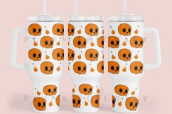 Bundle 6 Halloween 40oz Tumbler Sublimation Wrap SVG Product Image 8