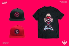 Skull Smoker Logo Template Product Image 11