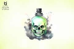 Skull Watercolor Sublimation Bundle Product Image 9