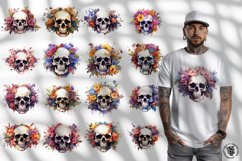 Botanical Skulls,Skull Bundle 3, 32 artworks! Product Image 2