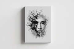 Trees Art Editable Photo Effect Template Product Image 4