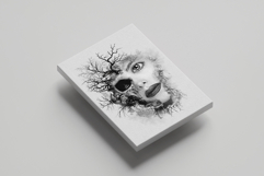 Trees Art Editable Photo Effect Template Product Image 1