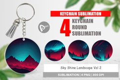 Keychain Sky Shine Landscape Product Image 1