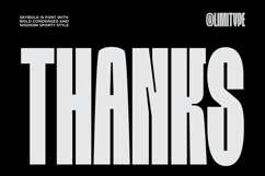 Skybold - Condensed Font Product Image 12