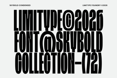 Skybold - Condensed Font Product Image 3