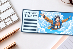 Printable Skydiving Gift Voucher Template Product Image 10