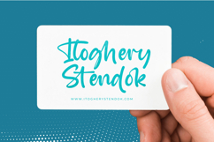 Skyetos Cliplist - Bold Handwritten Font Product Image 9