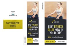 Health &amp; Fitness | Fitness Classes Banner HF009 Product Image 3