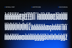 Skywall - Condensed Font Product Image 13
