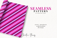 Purple Pink Stripe Halloween Pattern | Cute Halloween Paper Product Image 2