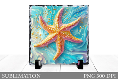 Starfish Sublimation. Starfish Slate Sublimation Product Image 1