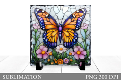 Butterfly Sublimation. Butterfly Slate Sublimation Product Image 1