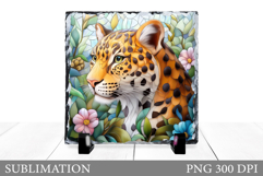 Leopard Sublimation. Leopard Slate Design Product Image 1
