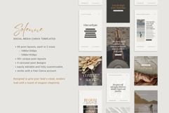 Instagram Posts &amp; Stories| Social Media Canva Templates Product Image 2