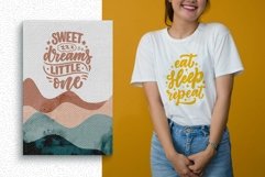 Sleeping Lettering Quotes Product Image 3