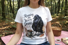 Sleep-Deprived Raven Sublimation Product Image 3