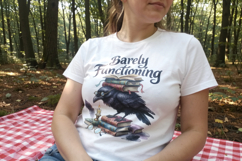 Sleep-Deprived Raven Sublimation Product Image 5