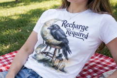 Sleep-Deprived Raven Sublimation Product Image 6