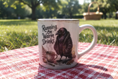 Sleep-Deprived Raven Sublimation Product Image 7