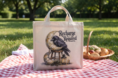 Sleep-Deprived Raven Sublimation Product Image 9