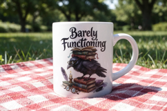 Sleep-Deprived Raven Sublimation Product Image 16