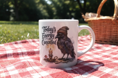 Sleep-Deprived Raven Sublimation Product Image 7