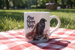 Sleep-Deprived Raven Sublimation Product Image 13