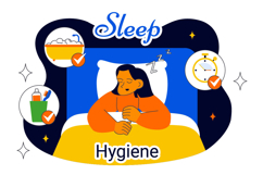 10 Sleep Hygiene Illustration Product Image 4